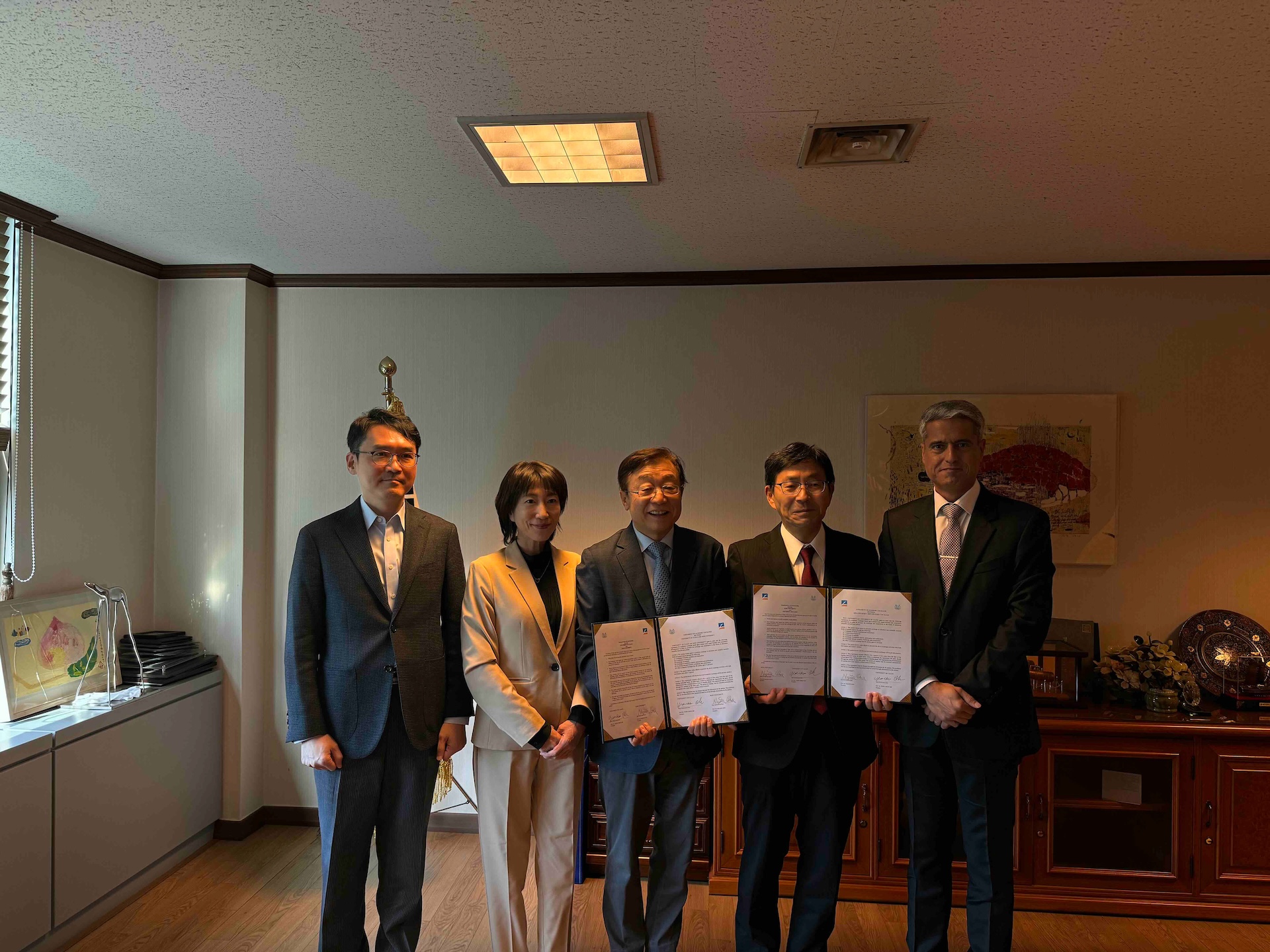 国際交流の様子